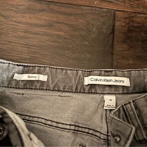 Boys Calvin Klein skinny jeans